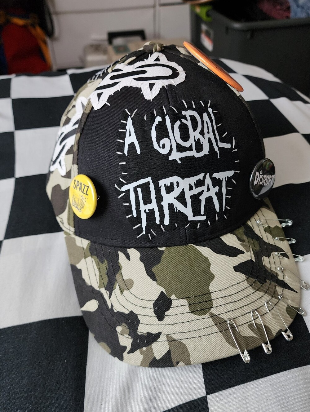 DIY Street Punk Hat